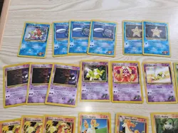 Vintage Pokemon Card Lot - Gym Challenge lot of x39 Cards- duplicates LP/MP - Image 1