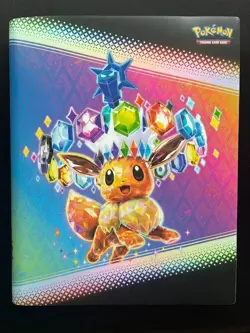 305 Pokemon Card Lot Mega EX V Vstar Reverse Holo + Pismatic Evolutions Binder - Image 2