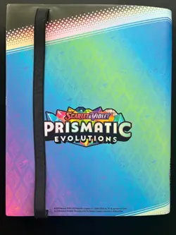 305 Pokemon Card Lot Mega EX V Vstar Reverse Holo + Pismatic Evolutions Binder - Image 3