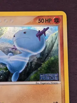 Wooper 79/115 Unseen Forces Reverse Holo Double Error Pokemon 2005 Vintage - Image 4