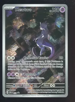 Pokemon TCG 151 UPC BSP #052 Mewtwo Promo - Image 1