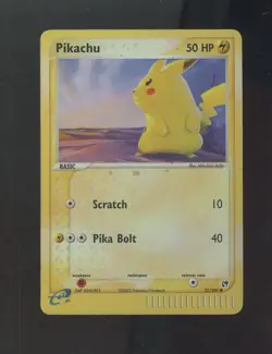 Pokemon TCG EX Sandstorm 72/100 Pikachu Reverse Holo - Image 1