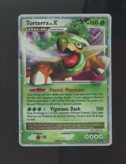 Pokemon TCG DP Black Star Promo DP09 Torterra LV.X - Image 1