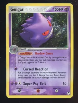 Pokemon TCG EX Legend Maker 5/92 Gengar Holo Rare - Image 1