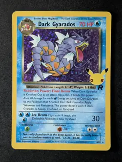 2021 Pokemon DARK GYARADOS #8/82 Celebrations: Classic Collection Holo Rare ENG - Image 1