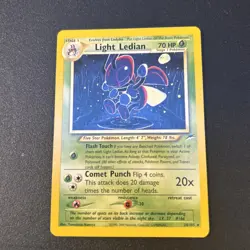 Pokemon TCG - LIGHT LEDIAN - 24/105 - RARE - UNLIMITED - NEO DESTINY (2002) - NM - Image 1