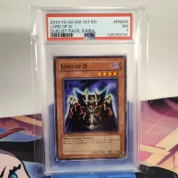 Lord of D. DPKB-EN009 1st Edition Common Yu-Gi-Oh TCG PSA 7 - Image 1