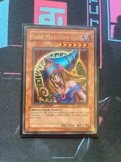 Yu-Gi-Oh DARK MAGICIAN GIRL - RDS-ENSE2 - ULTRA RARE - LIMITED EDITION EXCELLENT - Image 1