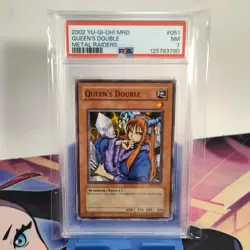 Queen's Double MRD-051 Metal Raiders Unlimited Common Yu-Gi-Oh TCG PSA 7 - Image 1