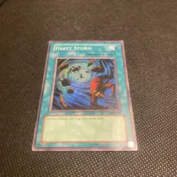 Yu-Gi-Oh! Heavy Storm Magic Super Rare Holo MRD-142 Metal Raiders - Image 1