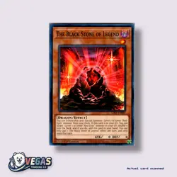 Yu-Gi-Oh! 1st Edition The Black Stone of Legend Common LDS1-EN007 NM - Image 1