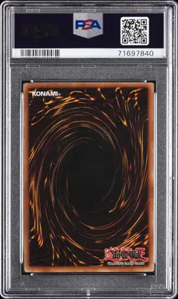 2002 YU-GI-OH! LOB 1ST EDITION #015 CHARUBIN THE FIRE KNIGHT PSA 9 - Image 2