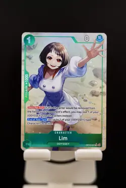 Lim OP10-037 R Full Art Holo Parallel Foil Royal Blood One Piece TCG English - Image 1