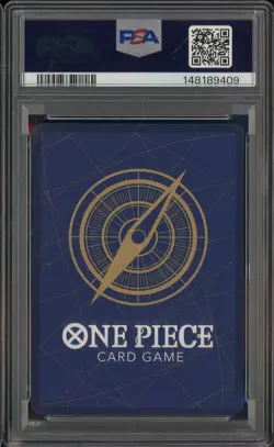 2025 One Piece OP13 Japanese Alternate Art #118 Monkey D. Luffy PSA 10 GEM MINT - Image 2