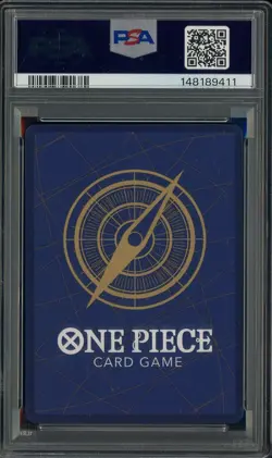 2025 One Piece OP13 Japanese Alternate Art #118 Monkey D. Luffy PSA 10 GEM MINT - Image 2