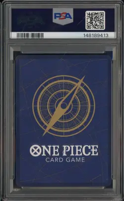 2025 One Piece OP13 Japanese Alternate Art #118 Monkey D. Luffy PSA 10 GEM MINT - Image 2