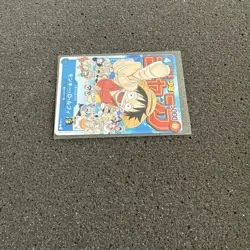 Japanese One Piece - Monkey D Luffy P-033 - Promo Shonen Jump - Image 2