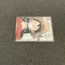 Monkey D Luffy P-001 Parallel Promo 25th Anniversary ONE PIECE Card Japanese - Image 2
