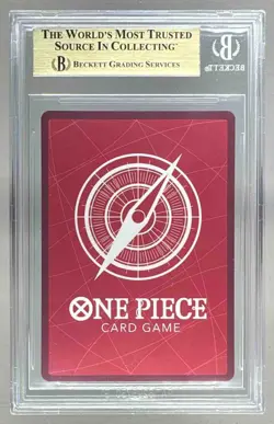 Roronoa Zoro 2022 Japanese One Piece Romance Dawn #OP01-001 Alternate Art BGS 10 - Image 2