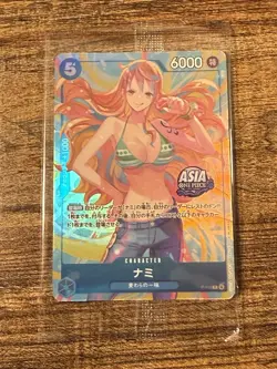 2025 One Piece Japanese Asia Mini Tin Nami Promo #P-112 - Image 1