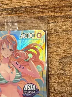 2025 One Piece Japanese Asia Mini Tin Nami Promo #P-112 - Image 3