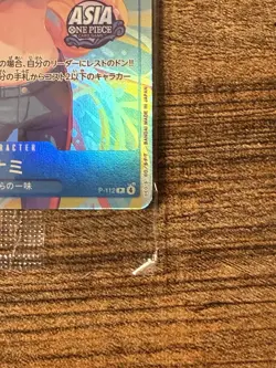 2025 One Piece Japanese Asia Mini Tin Nami Promo #P-112 - Image 4