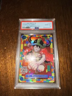 PSA 10 Monkey D. Luffy PSA 10 JPN PCC One Piece Day '25 #110 Lego Luffy - Image 2
