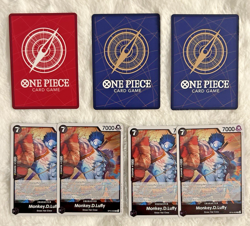 Bandai One Piece Brook Leader OP15-022 L Alt Art LOT. 7X BLACK Koby Alt Kaku MT. - Image 2