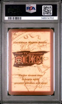 2001 ONE PIECE CARDDASS HYPER BATTLE GRAND BOX DX #C527 SANJI PSA 10 - Image 2