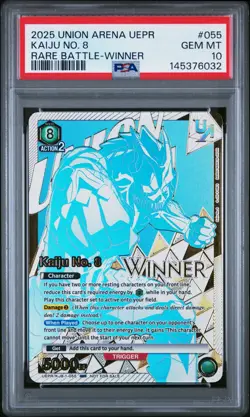Union Arena TCG Kaiju No 8 Winner Promo Alt Art Holo PSA 10 Gem Mint - Image 1