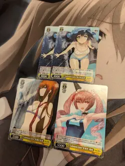 Weiss Schwarz Steins;Gate Chinese Exclusive PR Promo Set PR-01-04 Set Of 4 - Image 1