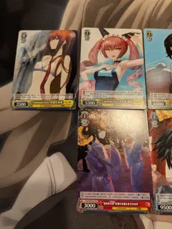 Weiss Schwarz Steins;Gate Chinese Exclusive Full PR Promo Set PR-01-07 Set Of 6 - Image 2