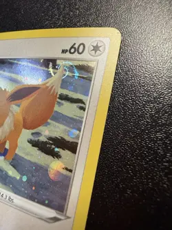 Eevee SWSH190 - 2022 Sword & Shield Promo Holo HD Swirl Pokemon Card NM - Image 2