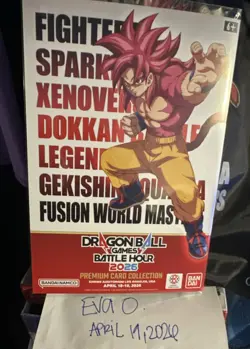 Bandai Dragon Ball Games Battle Hour 2026 Premium Card Collection 8 Cards - Image 1