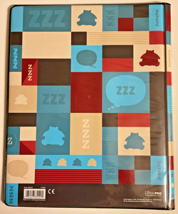 Snorlax Pokemon TCG 2017 Ultra Pro 90 Card Binder 10 Pages 9 Pockets (No Cards) - Image 2