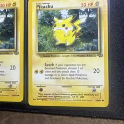 Pokemon Pikachu & Lt. Surge's Pikachu 4 Card Lot Base Set Gym Challenge 1999 - Image 5