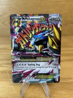 Pokemon M Metagross EX Mega Promo Holo Card XY35 (Mint Condition) - Image 1