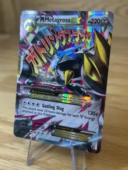 Pokemon M Metagross EX Mega Promo Holo Card XY35 (Mint Condition) - Image 5