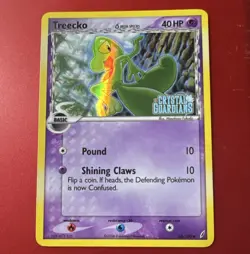 Pokemon Treecko Delta Species Reverse Holo Common 68/100 Crystal Guardians Card… - Image 1