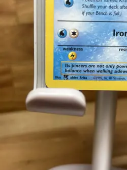 ERROR Pokemon TCG Krabby Card Fossil Ink Blot Error Misprint, WOTC 1999 Vintage - Image 2