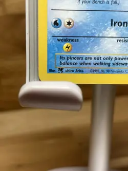 ERROR Pokemon TCG Krabby Card Fossil Ink Blot Error Misprint, WOTC 1999 Vintage - Image 3