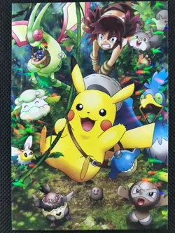 Pokemon The Movie Secrets of the Jungle Bromide Card Holo Pocket Monster - Image 1