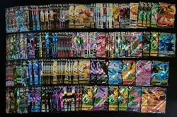 400 Lot Pokemon TCG Chinese Card RR RRR VMAX Charizard Umbreon Mew A13 FI38 - Image 1