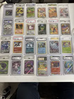 Lot of 20 Pokemon Graded Cards CGC PSA BGS SGC Japanese & English Mixed Slabs - Image 1