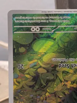 Pokemon TCG Bulbasaur Holo Card 166/165 Scarlet & Violet 151 Illustration Rare - Image 5