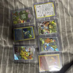 After School hobby Pokemon Card Lot 7 cards shown - Image 1