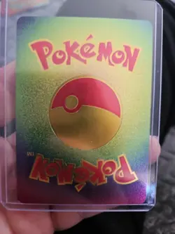 Deoxys Vmax Rainbow Foil Fan Art Textured Collector Card HP330 Max Drain - Image 2