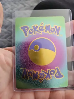 Centiskorch VMAX Rainbow Foil Fan Art Textured Collector Card HP320 - Image 2