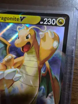 Pokemon Dragonite V 049/078 Pokemon GO Ultra Rare (Full Art) Holo Card NM - Image 5