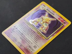 Alakazam 1/102 Base Set Holo Pokemon Card - Image 2